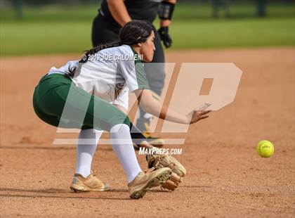 Thumbnail 3 in Southwest Legacy vs East Central (NISD Softball Tournament) photogallery.