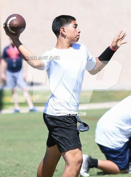 Thumbnail 1 in Arizona College Prep vs. McClintock (Gotta Believe - 7 V 7) photogallery.
