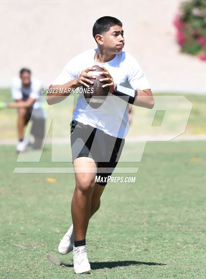 Thumbnail 2 in Arizona College Prep vs. McClintock (Gotta Believe - 7 V 7) photogallery.