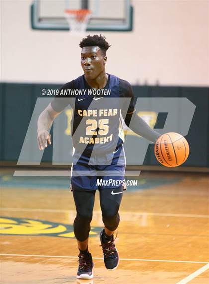 Thumbnail 2 in Trinity Christian vs. Cape Fear Academy (Hoops and Dreams Showcase) photogallery.