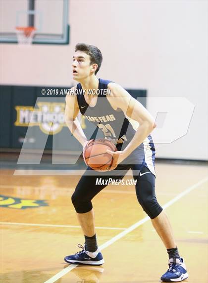 Thumbnail 2 in Trinity Christian vs. Cape Fear Academy (Hoops and Dreams Showcase) photogallery.