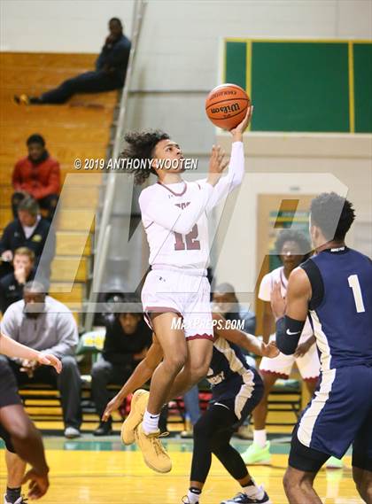 Thumbnail 3 in Trinity Christian vs. Cape Fear Academy (Hoops and Dreams Showcase) photogallery.