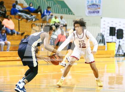 Thumbnail 1 in Trinity Christian vs. Cape Fear Academy (Hoops and Dreams Showcase) photogallery.