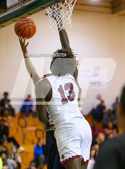 Thumbnail 2 in Trinity Christian vs. Cape Fear Academy (Hoops and Dreams Showcase) photogallery.