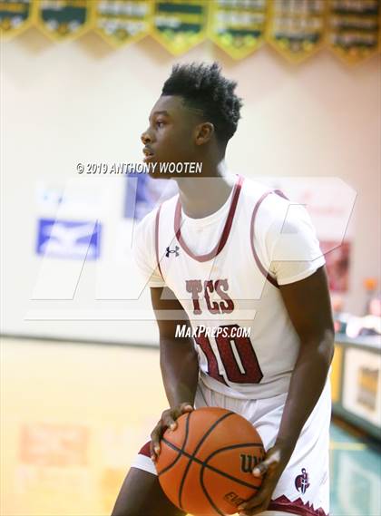 Thumbnail 3 in Trinity Christian vs. Cape Fear Academy (Hoops and Dreams Showcase) photogallery.