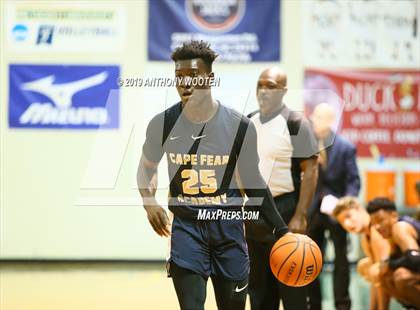 Thumbnail 1 in Trinity Christian vs. Cape Fear Academy (Hoops and Dreams Showcase) photogallery.