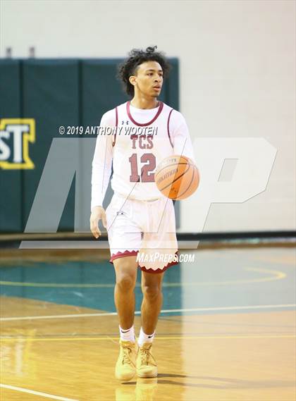 Thumbnail 2 in Trinity Christian vs. Cape Fear Academy (Hoops and Dreams Showcase) photogallery.