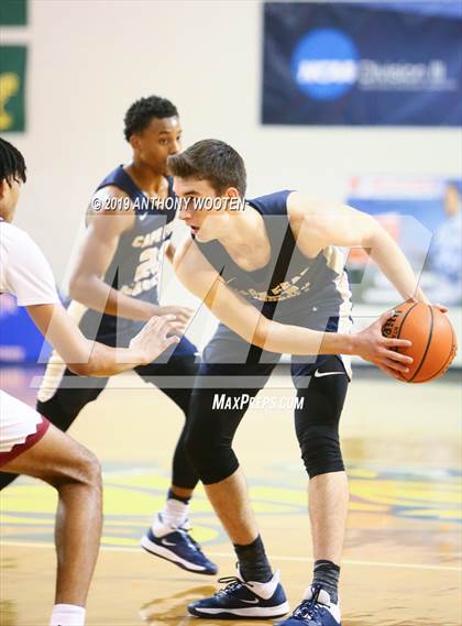 Thumbnail 3 in Trinity Christian vs. Cape Fear Academy (Hoops and Dreams Showcase) photogallery.