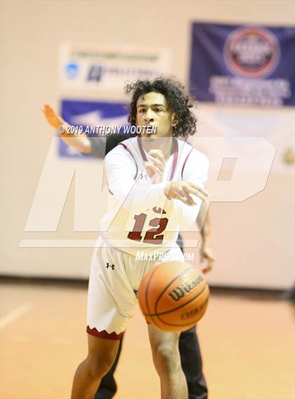Thumbnail 3 in Trinity Christian vs. Cape Fear Academy (Hoops and Dreams Showcase) photogallery.