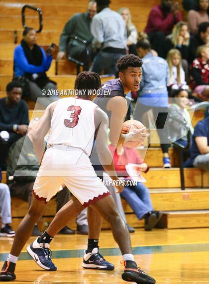 Thumbnail 1 in Trinity Christian vs. Cape Fear Academy (Hoops and Dreams Showcase) photogallery.