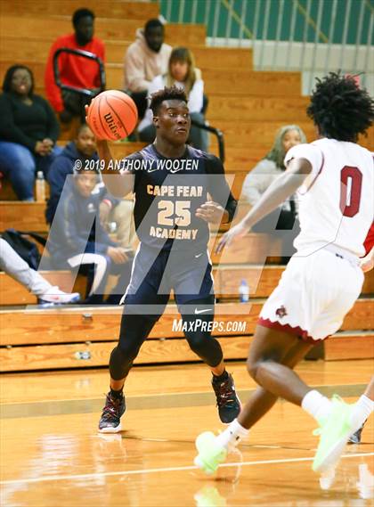 Thumbnail 1 in Trinity Christian vs. Cape Fear Academy (Hoops and Dreams Showcase) photogallery.
