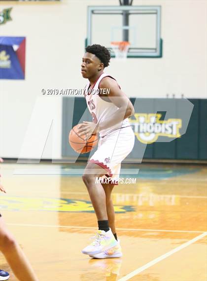 Thumbnail 3 in Trinity Christian vs. Cape Fear Academy (Hoops and Dreams Showcase) photogallery.