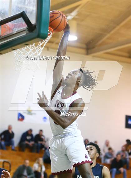 Thumbnail 3 in Trinity Christian vs. Cape Fear Academy (Hoops and Dreams Showcase) photogallery.