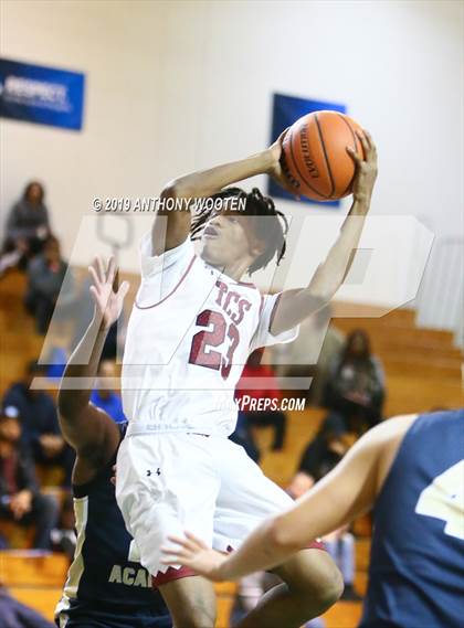 Thumbnail 3 in Trinity Christian vs. Cape Fear Academy (Hoops and Dreams Showcase) photogallery.