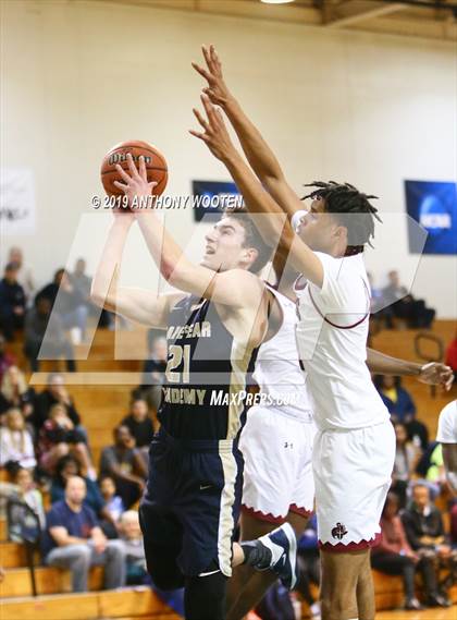 Thumbnail 1 in Trinity Christian vs. Cape Fear Academy (Hoops and Dreams Showcase) photogallery.