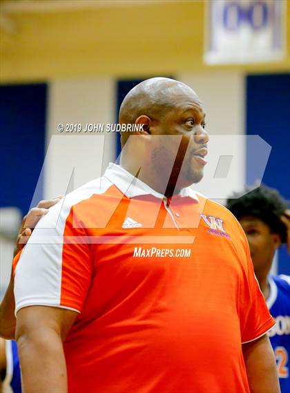 Thumbnail 1 in Currituck County vs Woodrow Wilson (Robert L. Vaughan Border Clash Basketball Invitational) photogallery.