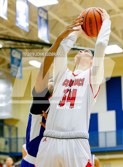Thumbnail 1 in Currituck County vs Woodrow Wilson (Robert L. Vaughan Border Clash Basketball Invitational) photogallery.