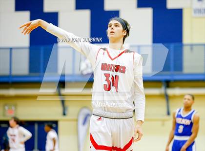 Thumbnail 1 in Currituck County vs Woodrow Wilson (Robert L. Vaughan Border Clash Basketball Invitational) photogallery.