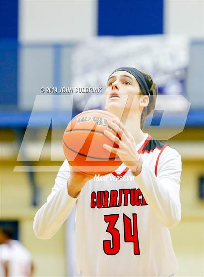 Thumbnail 3 in Currituck County vs Woodrow Wilson (Robert L. Vaughan Border Clash Basketball Invitational) photogallery.