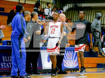Thumbnail 1 in Currituck County vs Woodrow Wilson (Robert L. Vaughan Border Clash Basketball Invitational) photogallery.