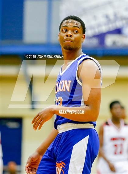 Thumbnail 2 in Currituck County vs Woodrow Wilson (Robert L. Vaughan Border Clash Basketball Invitational) photogallery.