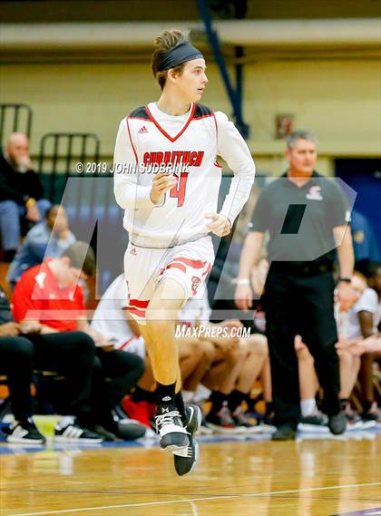 Thumbnail 2 in Currituck County vs Woodrow Wilson (Robert L. Vaughan Border Clash Basketball Invitational) photogallery.