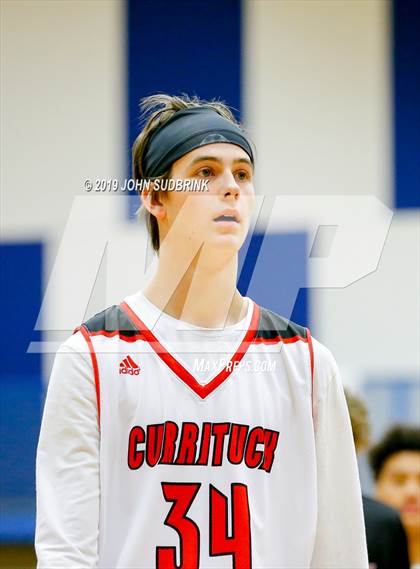 Thumbnail 2 in Currituck County vs Woodrow Wilson (Robert L. Vaughan Border Clash Basketball Invitational) photogallery.