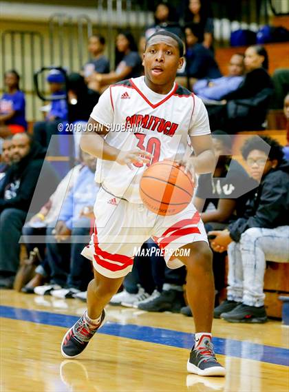 Thumbnail 1 in Currituck County vs Woodrow Wilson (Robert L. Vaughan Border Clash Basketball Invitational) photogallery.