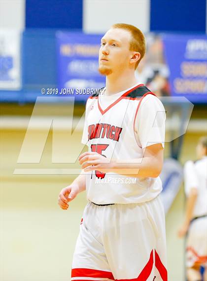 Thumbnail 2 in Currituck County vs Woodrow Wilson (Robert L. Vaughan Border Clash Basketball Invitational) photogallery.