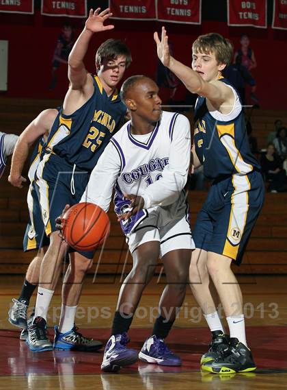 Thumbnail 1 in Menlo vs Rancho Cucamonga (MaxPreps Holiday Classic) photogallery.