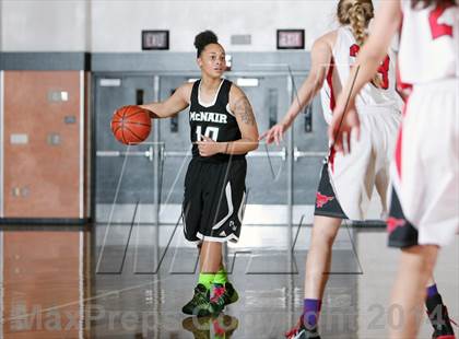 Thumbnail 3 in McNair vs. Monte Vista (MLK-Shootout) photogallery.