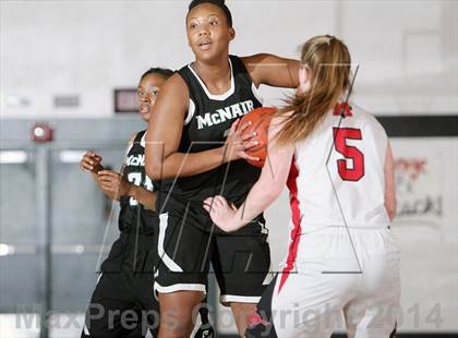 Thumbnail 3 in McNair vs. Monte Vista (MLK-Shootout) photogallery.