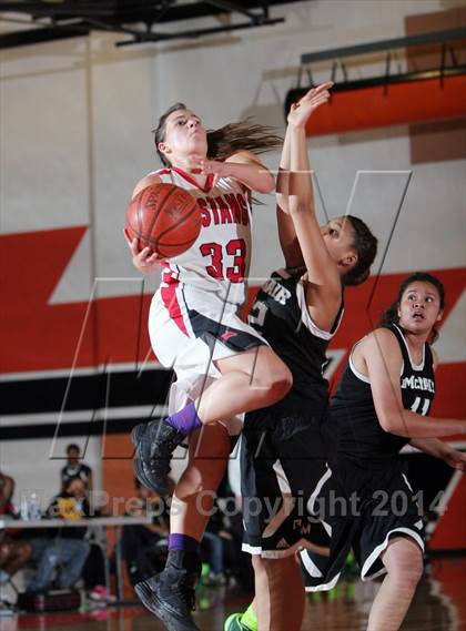 Thumbnail 3 in McNair vs. Monte Vista (MLK-Shootout) photogallery.