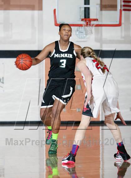 Thumbnail 2 in McNair vs. Monte Vista (MLK-Shootout) photogallery.
