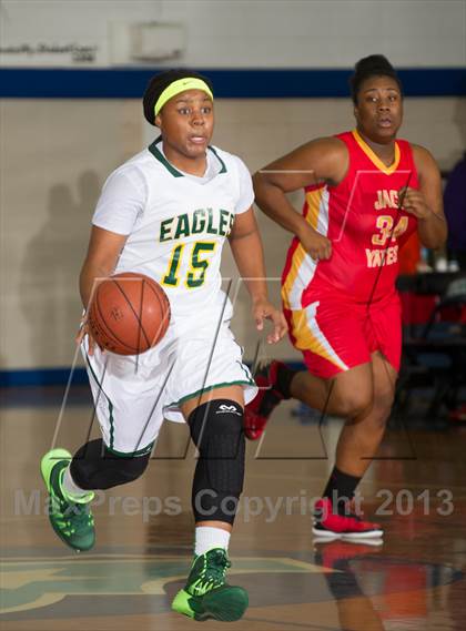 Thumbnail 1 in Yates vs. Cypress Falls (McDonald's Texas Invitational) photogallery.