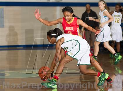 Thumbnail 1 in Yates vs. Cypress Falls (McDonald's Texas Invitational) photogallery.
