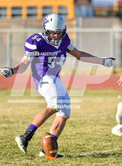 Thumbnail 3 in Needles @ Yerington (NIAA 2A State Semifinal) photogallery.