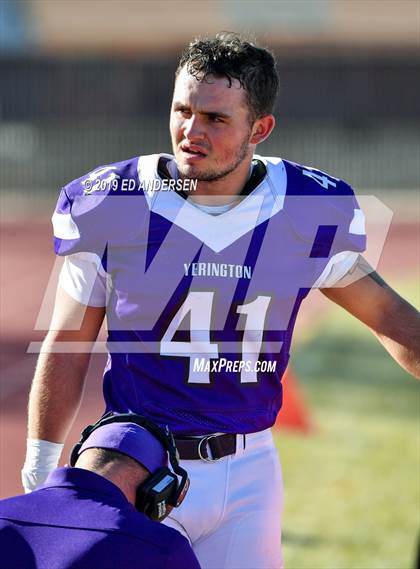 Thumbnail 1 in Needles @ Yerington (NIAA 2A State Semifinal) photogallery.