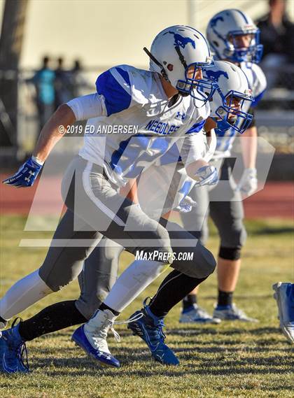 Thumbnail 3 in Needles @ Yerington (NIAA 2A State Semifinal) photogallery.