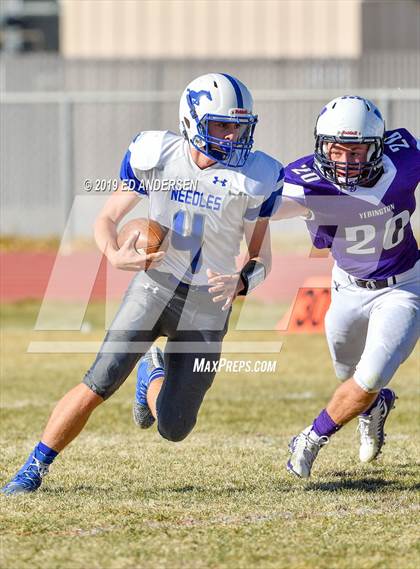 Thumbnail 1 in Needles @ Yerington (NIAA 2A State Semifinal) photogallery.