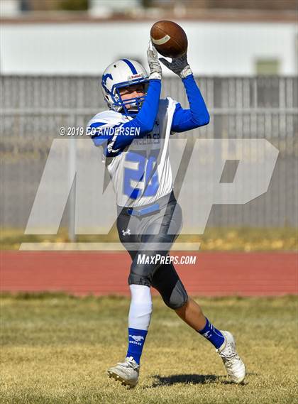 Thumbnail 2 in Needles @ Yerington (NIAA 2A State Semifinal) photogallery.