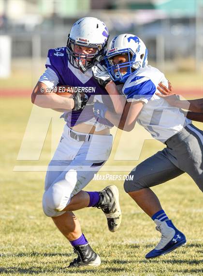 Thumbnail 1 in Needles @ Yerington (NIAA 2A State Semifinal) photogallery.