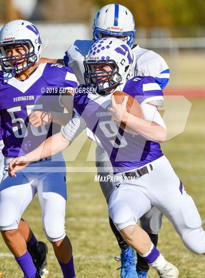 Thumbnail 3 in Needles @ Yerington (NIAA 2A State Semifinal) photogallery.