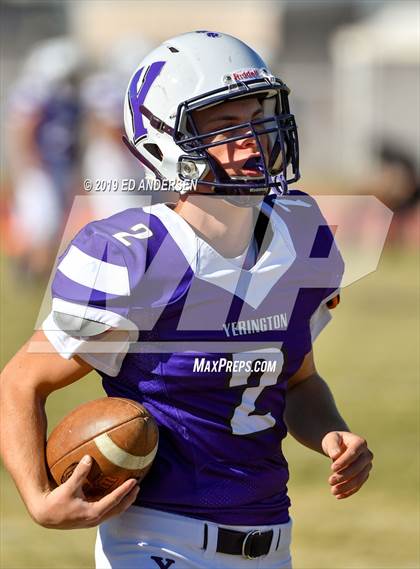 Thumbnail 3 in Needles @ Yerington (NIAA 2A State Semifinal) photogallery.