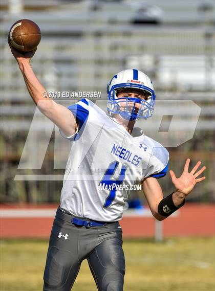 Thumbnail 2 in Needles @ Yerington (NIAA 2A State Semifinal) photogallery.