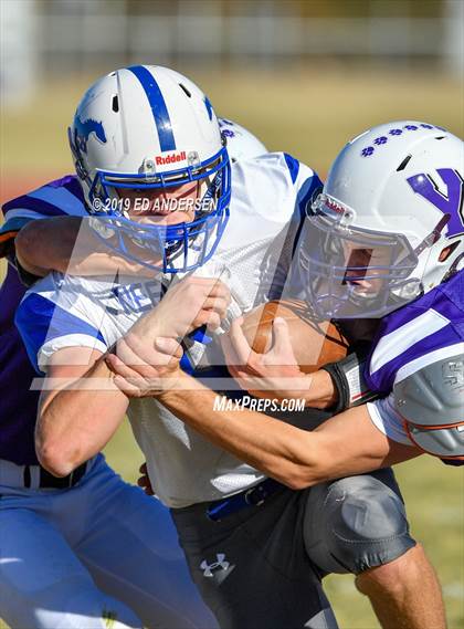 Thumbnail 3 in Needles @ Yerington (NIAA 2A State Semifinal) photogallery.
