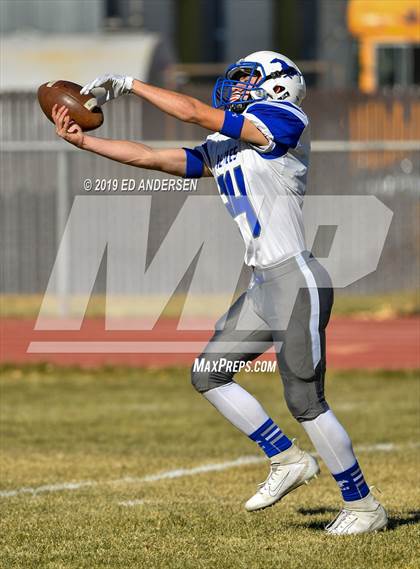 Thumbnail 3 in Needles @ Yerington (NIAA 2A State Semifinal) photogallery.