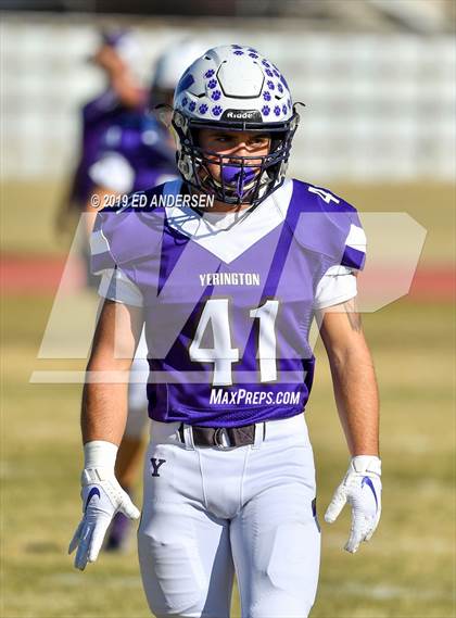 Thumbnail 2 in Needles @ Yerington (NIAA 2A State Semifinal) photogallery.