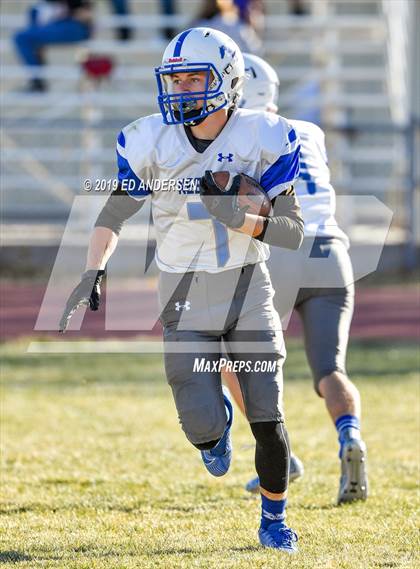 Thumbnail 2 in Needles @ Yerington (NIAA 2A State Semifinal) photogallery.