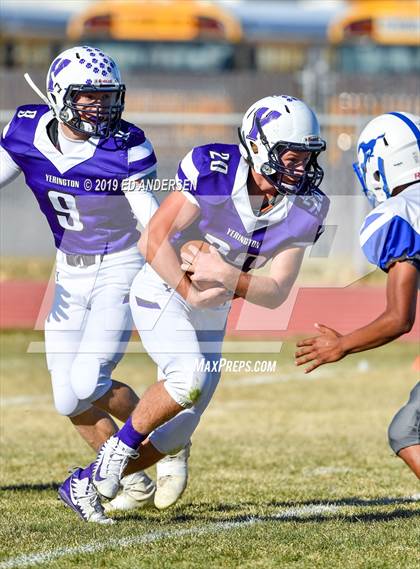 Thumbnail 1 in Needles @ Yerington (NIAA 2A State Semifinal) photogallery.